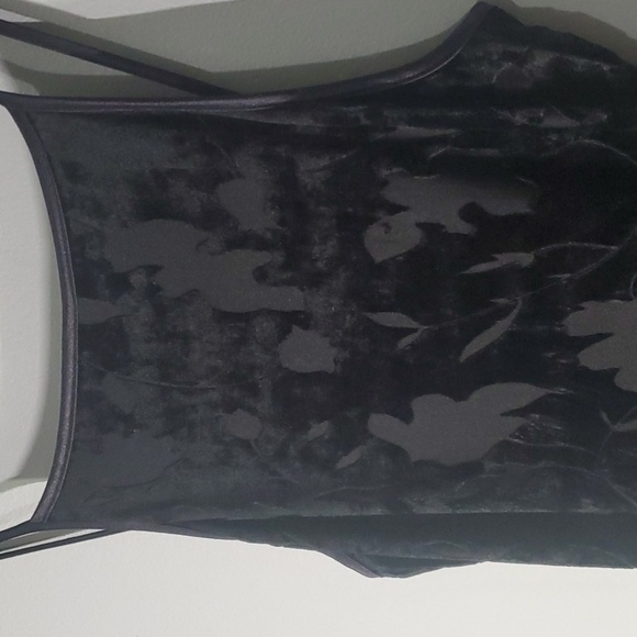 Bebe Dress women's sz small black gown lined sheer Fabric cut-outs strappy glam - Picture 7 of 15